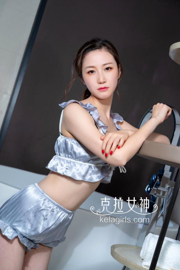    KelaGirls克拉女神-2020.10.09-杨暖-《清凉小睡衣》卧室居家私房写真，丝滑诱惑，尽显温柔气质魅力第13张图片
