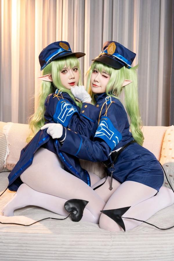    PoppaChan - Blue archive - nozomi & hikari [50P]第4张图片