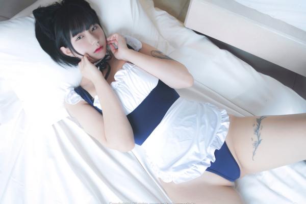    韩国美女Hizzy：猫耳女仆与纹身私房，Pure Media Vol.37高清写真第31张图片