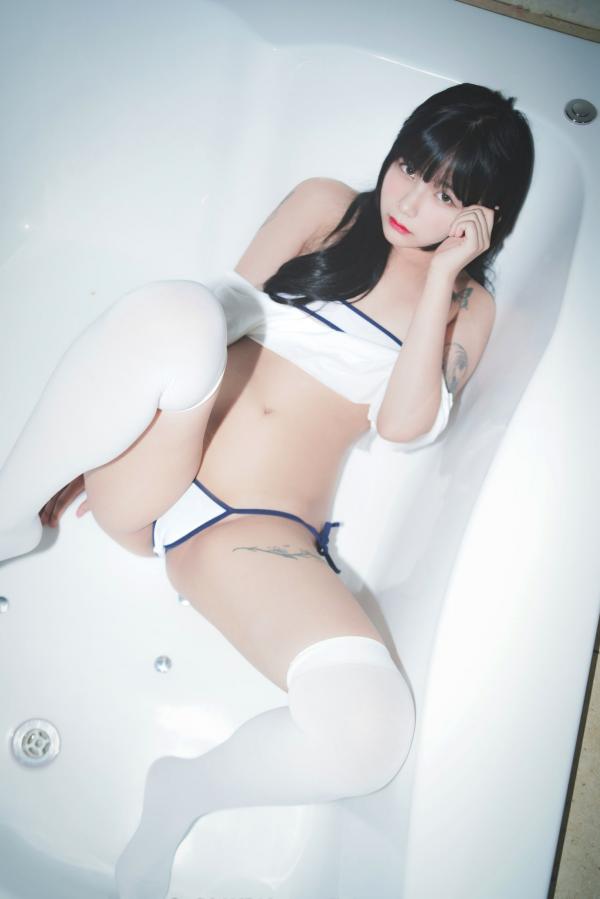    韩国美女Hizzy：猫耳女仆与纹身私房，Pure Media Vol.37高清写真第51张图片