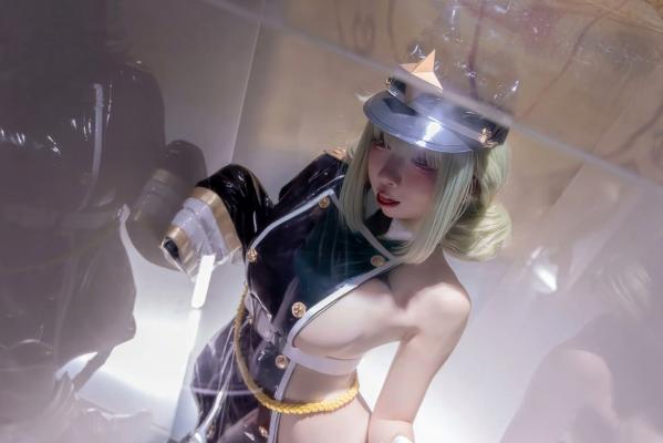    纸悦Etsu_ko - 憧憬成为魔法少女 阿良河基维角色扮演，黑丝漆皮禁锢风性感写真，极致视觉诱惑 [38P]第8张图片