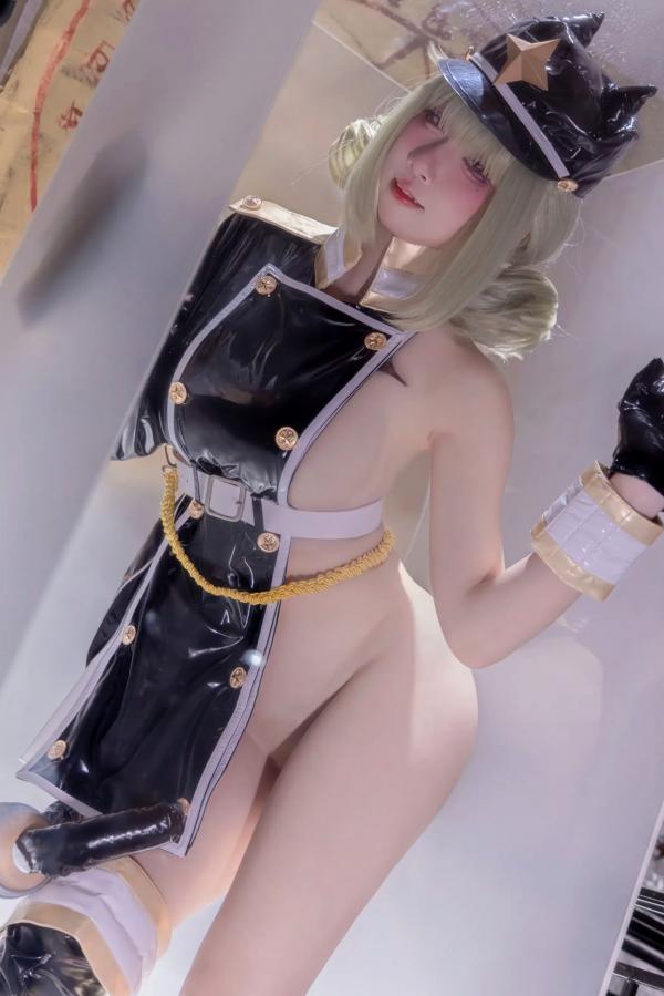    纸悦Etsu_ko - 憧憬成为魔法少女 阿良河基维角色扮演，黑丝漆皮禁锢风性感写真，极致视觉诱惑 [38P]第12张图片