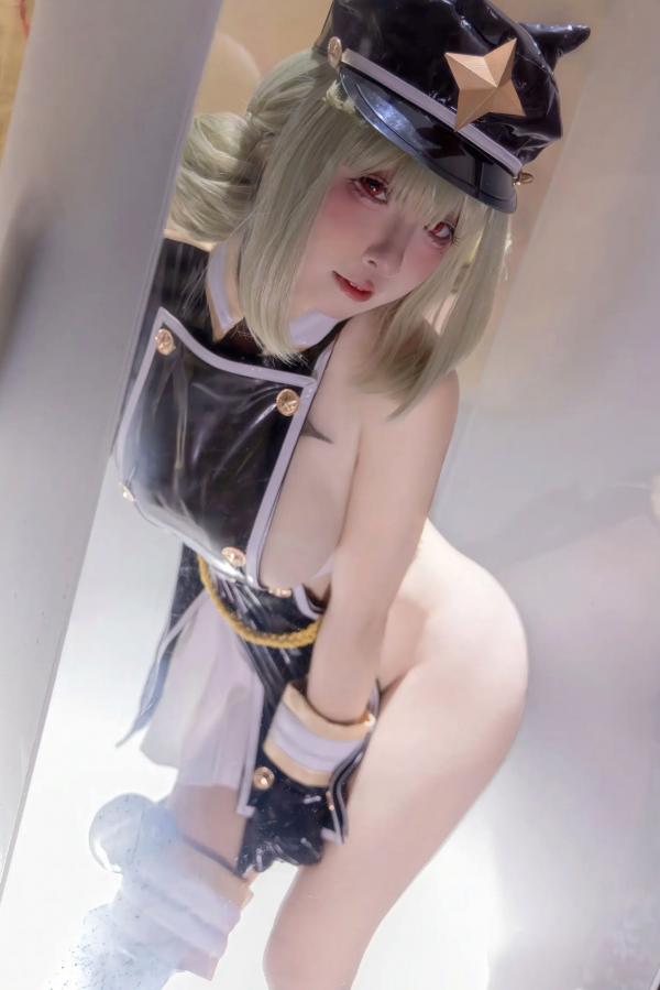    纸悦Etsu_ko - 憧憬成为魔法少女 阿良河基维角色扮演，黑丝漆皮禁锢风性感写真，极致视觉诱惑 [38P]第13张图片