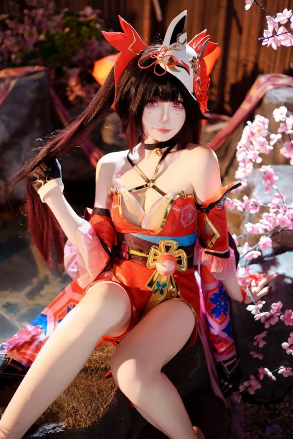    焖焖碳 - 《崩坏：星穹铁道》花火Cosplay 极致还原二次元诱惑私房写真 [27P]第6张图片