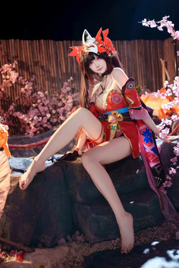   焖焖碳 - 《崩坏：星穹铁道》花火Cosplay 极致还原二次元诱惑私房写真 [27P]第7张图片