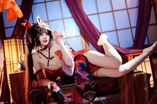    焖焖碳 - 《崩坏：星穹铁道》花火Cosplay 极致还原二次元诱惑私房写真 [27P]第12张图片