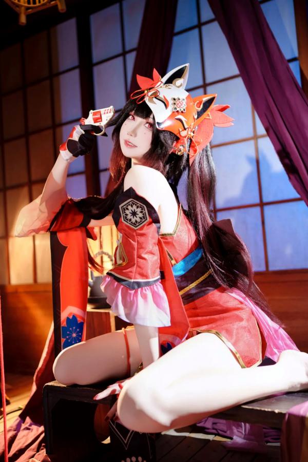    焖焖碳 - 《崩坏：星穹铁道》花火Cosplay 极致还原二次元诱惑私房写真 [27P]第13张图片