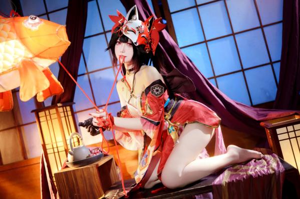    焖焖碳 - 《崩坏：星穹铁道》花火Cosplay 极致还原二次元诱惑私房写真 [27P]第20张图片