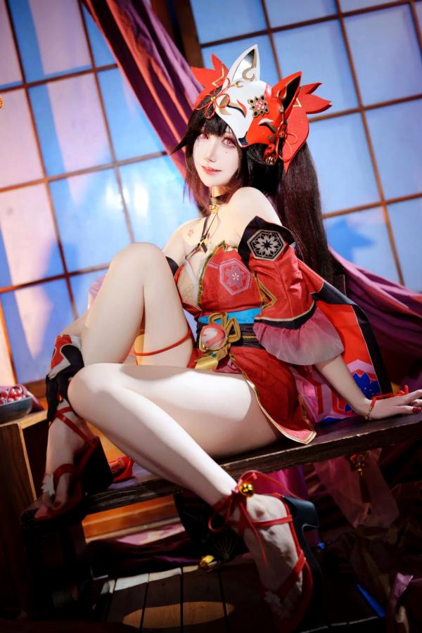    焖焖碳 - 《崩坏：星穹铁道》花火Cosplay 极致还原二次元诱惑私房写真 [27P]第24张图片