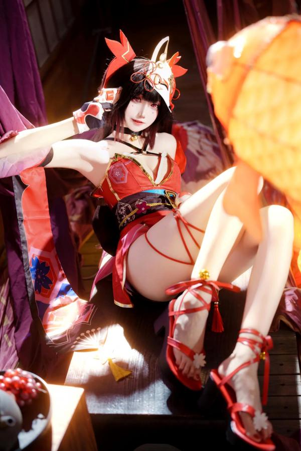    焖焖碳 - 《崩坏：星穹铁道》花火Cosplay 极致还原二次元诱惑私房写真 [27P]第25张图片