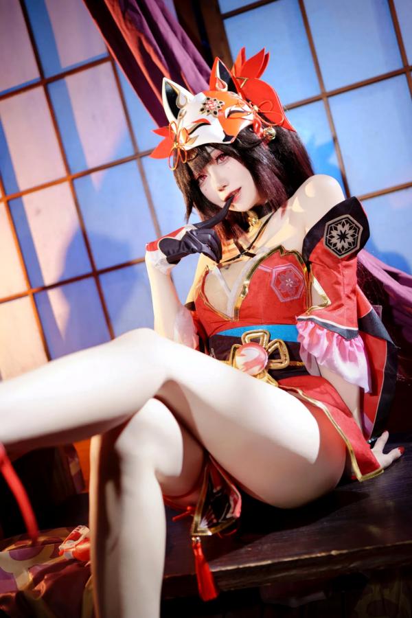    焖焖碳 - 《崩坏：星穹铁道》花火Cosplay 极致还原二次元诱惑私房写真 [27P]第26张图片