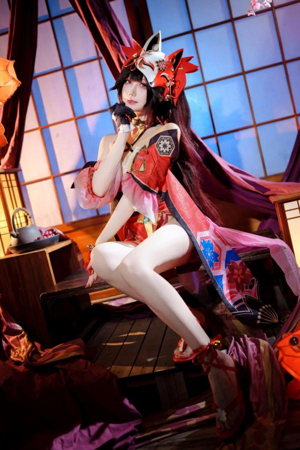    焖焖碳 - 《崩坏：星穹铁道》花火Cosplay 极致还原二次元诱惑私房写真 [27P]第27张图片