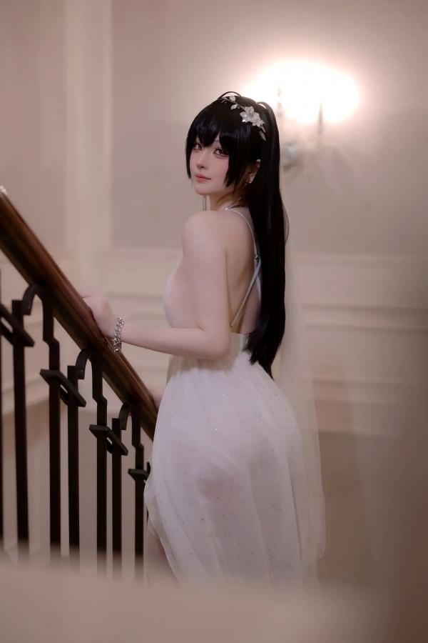    屿鱼 - 碧蓝航线大凤誓约婚纱私房，大尺度角色扮演，极致诱惑高颜值视觉盛宴 [50P]第27张图片