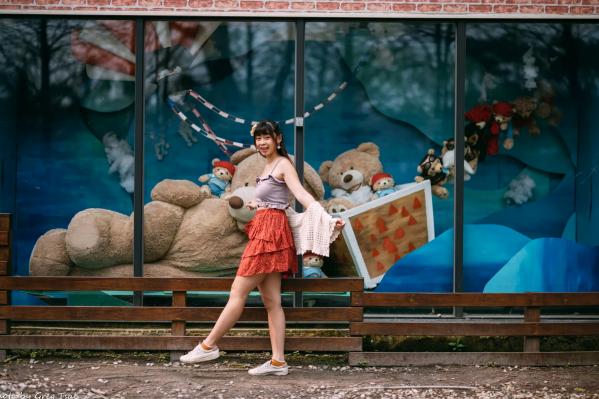    若颖 - 云山水清新治愈风森林花园外拍人像写真 [93P]第1张图片
