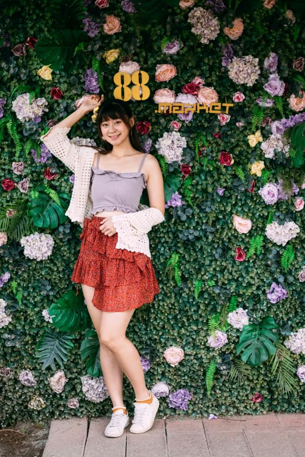    若颖 - 云山水清新治愈风森林花园外拍人像写真 [93P]第16张图片