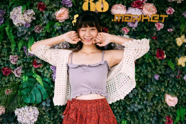    若颖 - 云山水清新治愈风森林花园外拍人像写真 [93P]第17张图片
