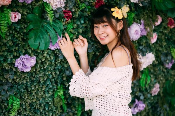    若颖 - 云山水清新治愈风森林花园外拍人像写真 [93P]第20张图片