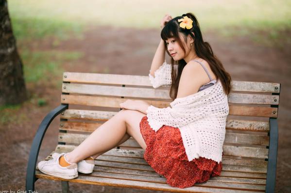    若颖 - 云山水清新治愈风森林花园外拍人像写真 [93P]第47张图片