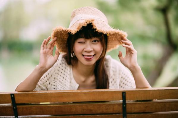    若颖 - 云山水清新治愈风森林花园外拍人像写真 [93P]第53张图片