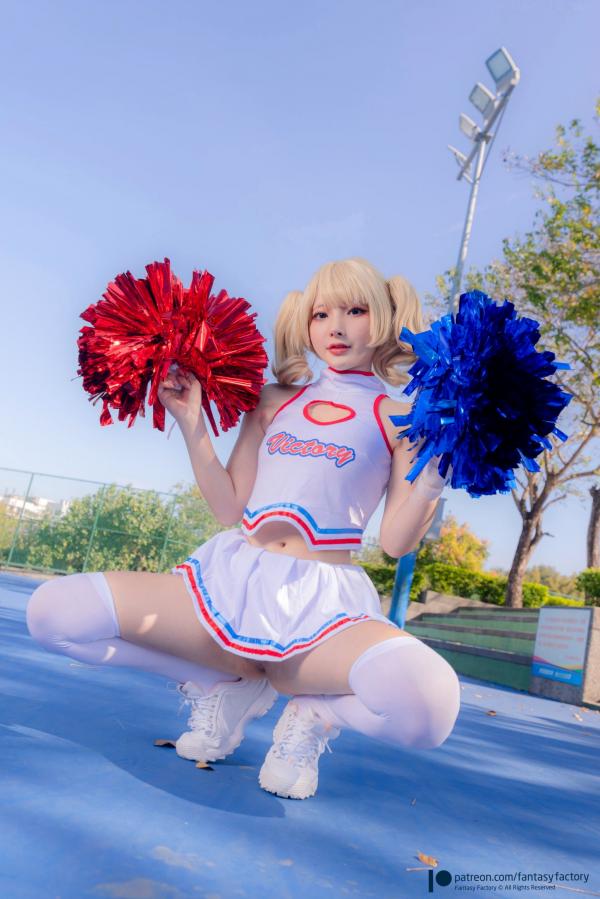    Fantasy-Factory-小丁Ding-元气拉拉队制服诱惑-大尺度户外私房写真-2022.03第11张图片