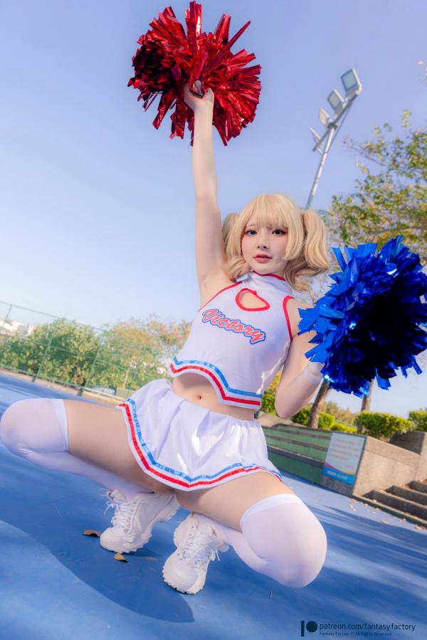    Fantasy-Factory-小丁Ding-元气拉拉队制服诱惑-大尺度户外私房写真-2022.03第12张图片