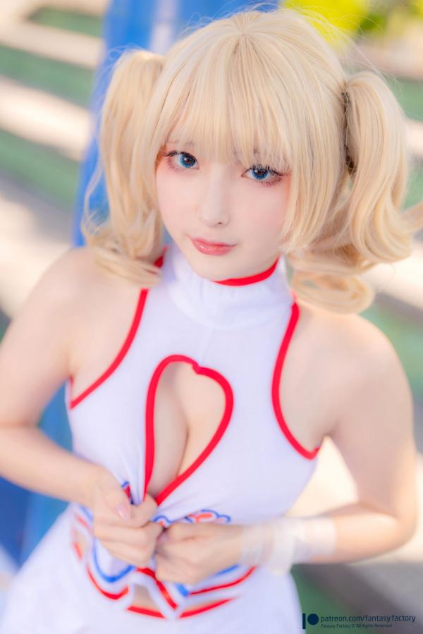    Fantasy-Factory-小丁Ding-元气拉拉队制服诱惑-大尺度户外私房写真-2022.03第19张图片