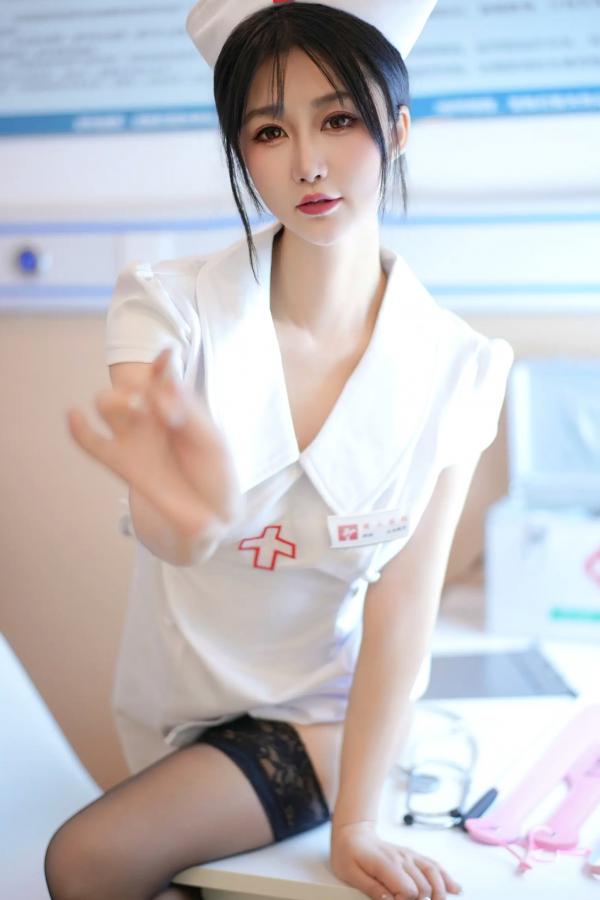    阿姣VIP医护病房角色扮演，性感护士制服诱惑，极致魅惑的极致视觉体验，清纯与火辣的绝妙碰撞。第71张图片