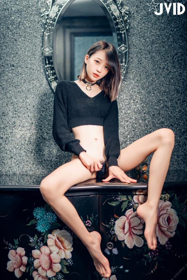    JVID妍妍-私房诱惑系列-极致大胆尺度突破-蕾丝内衣美拍-性感女神写真-2021.07.06第16张图片