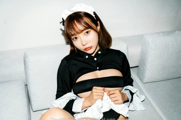    【无圣光】韩国美女Jucy美梦之夜私房写真，性感内衣与制服诱惑，极致白嫩身姿，绝美夜色下的魅影，顶级视觉写真第1张图片