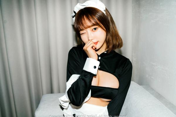    【无圣光】韩国美女Jucy美梦之夜私房写真，性感内衣与制服诱惑，极致白嫩身姿，绝美夜色下的魅影，顶级视觉写真第17张图片