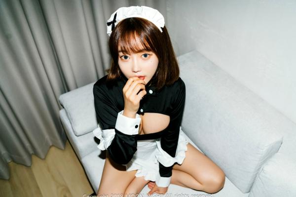   【无圣光】韩国美女Jucy美梦之夜私房写真，性感内衣与制服诱惑，极致白嫩身姿，绝美夜色下的魅影，顶级视觉写真第19张图片