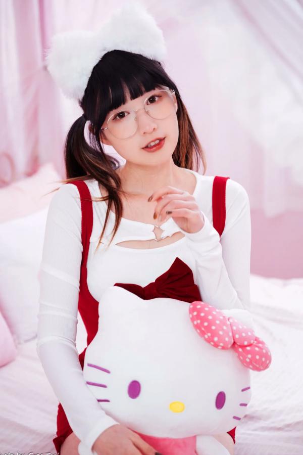    柯姿 - 小兔兔可爱少女写真，粉色卧室玩偶空间治愈系日常 [89P]第5张图片