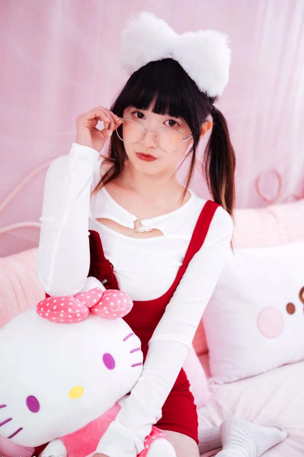    柯姿 - 小兔兔可爱少女写真，粉色卧室玩偶空间治愈系日常 [89P]第7张图片