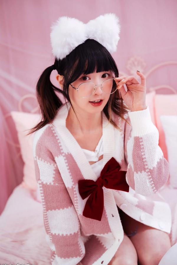    柯姿 - 小兔兔可爱少女写真，粉色卧室玩偶空间治愈系日常 [89P]第16张图片