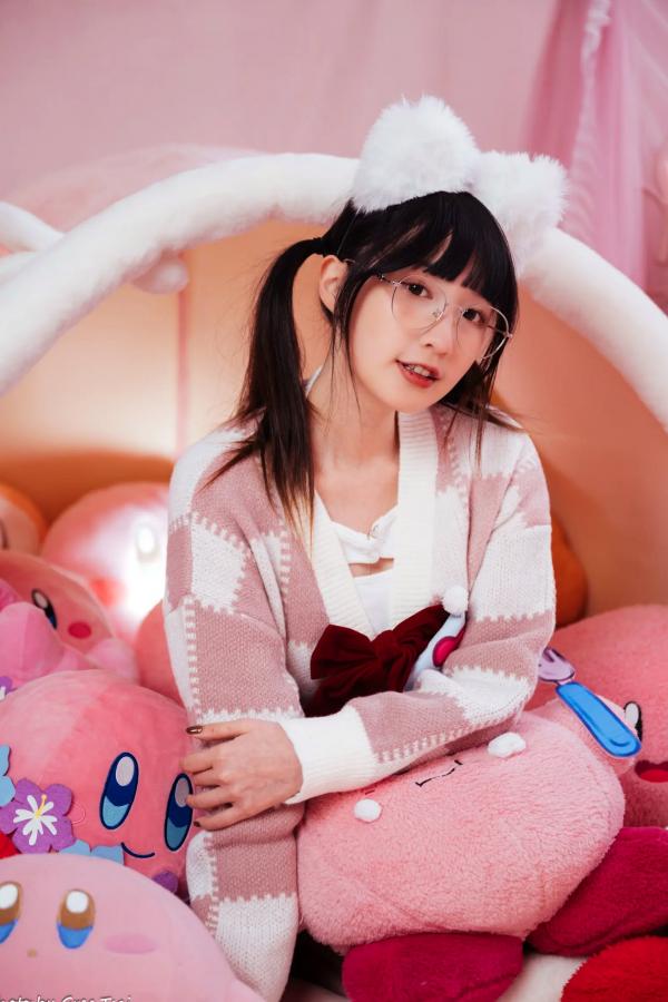    柯姿 - 小兔兔可爱少女写真，粉色卧室玩偶空间治愈系日常 [89P]第31张图片