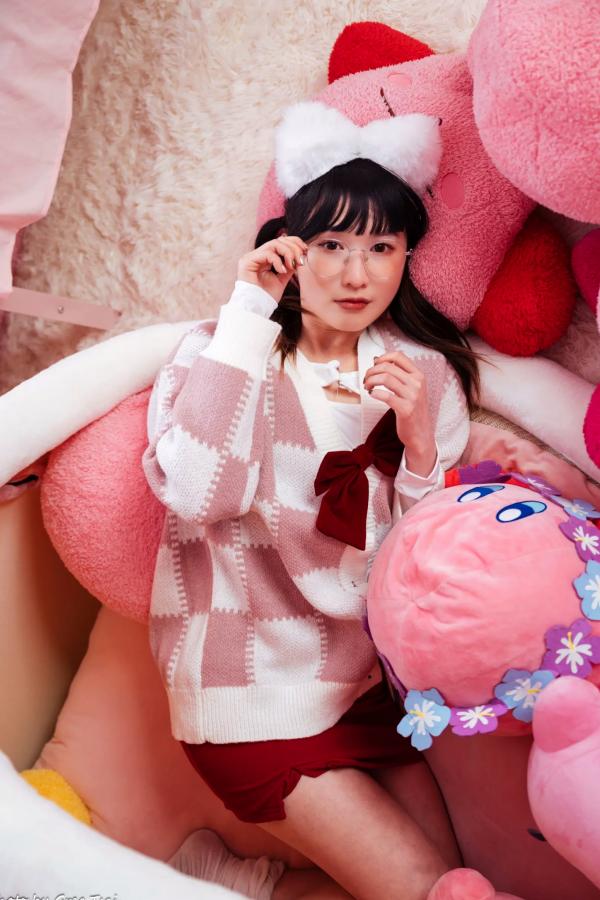    柯姿 - 小兔兔可爱少女写真，粉色卧室玩偶空间治愈系日常 [89P]第44张图片