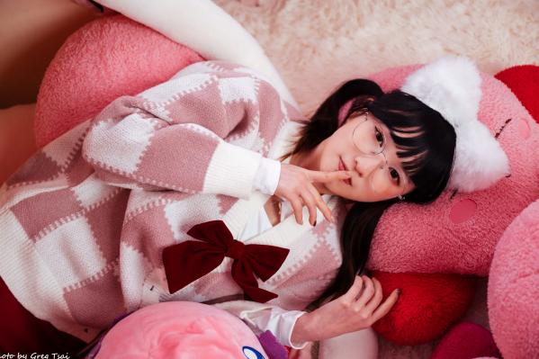    柯姿 - 小兔兔可爱少女写真，粉色卧室玩偶空间治愈系日常 [89P]第46张图片
