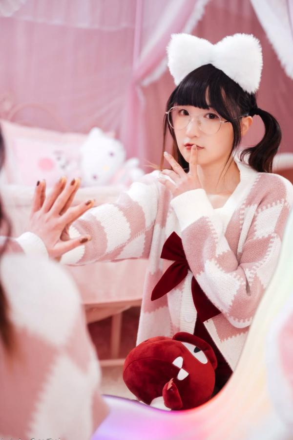    柯姿 - 小兔兔可爱少女写真，粉色卧室玩偶空间治愈系日常 [89P]第57张图片