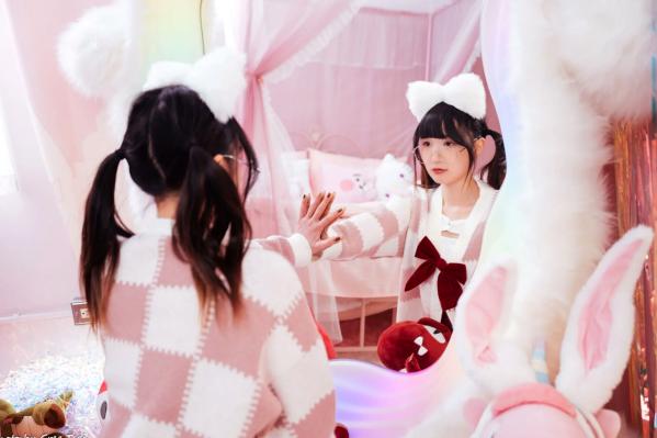    柯姿 - 小兔兔可爱少女写真，粉色卧室玩偶空间治愈系日常 [89P]第58张图片