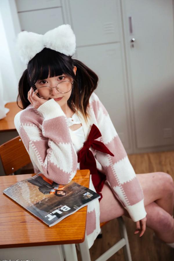    柯姿 - 小兔兔可爱少女写真，粉色卧室玩偶空间治愈系日常 [89P]第74张图片