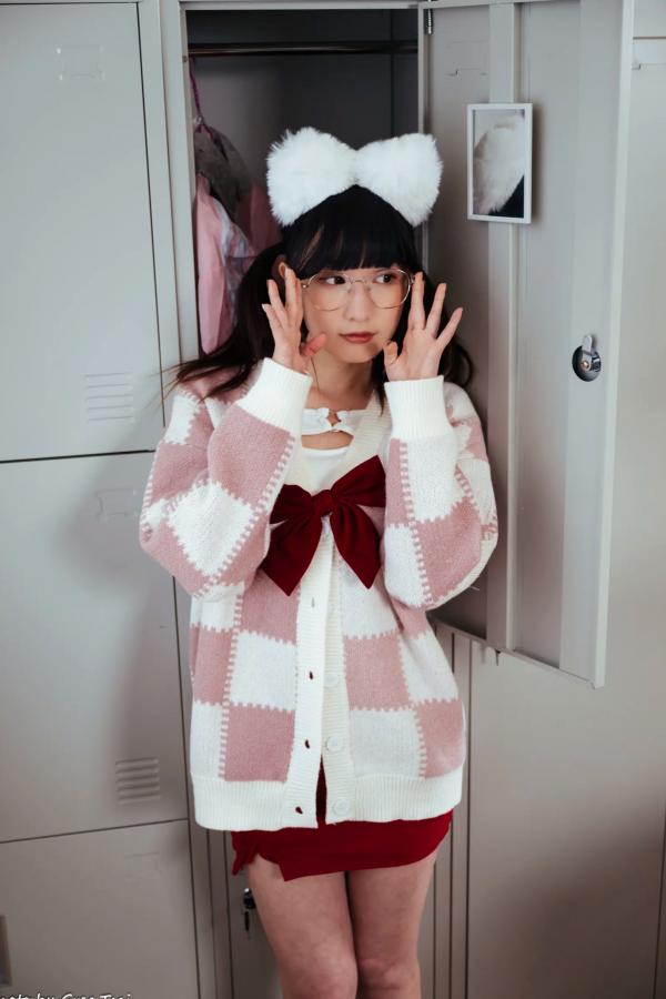    柯姿 - 小兔兔可爱少女写真，粉色卧室玩偶空间治愈系日常 [89P]第89张图片