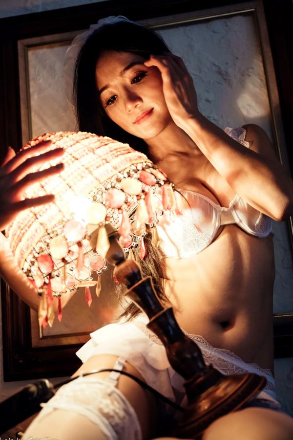    Gogo - 唯美蕾丝内衣棚拍，清新诱惑与精致头纱的梦幻写真 [175P]第116张图片