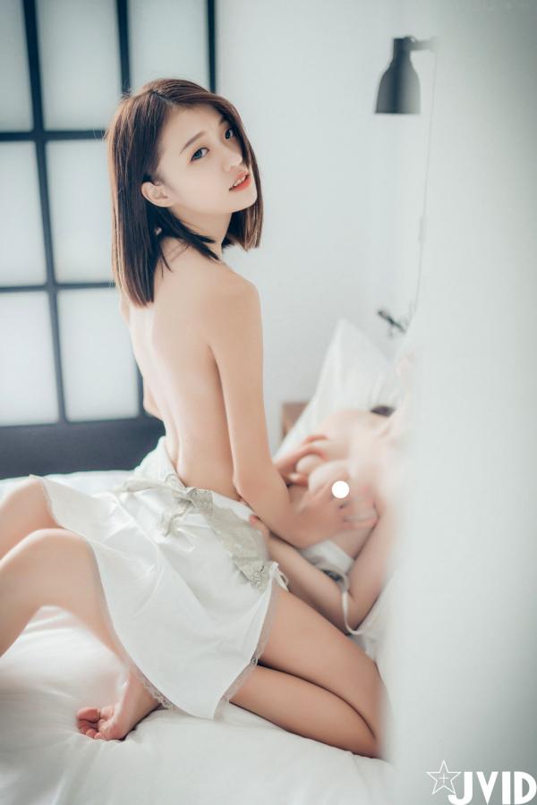    JVID-妍妍-Tiny-极致百合之恋：浴室湿身与私房诱惑，高清极品套图第63张图片