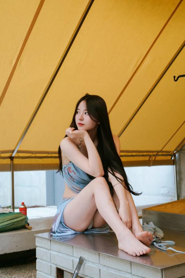    韩国模特Yeolmu烧烤店私房写真，轻纱下的白嫩诱惑与清纯魅力，尽显绝色身材第4张图片