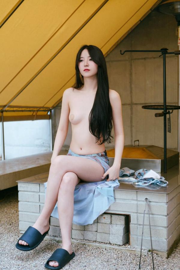    韩国模特Yeolmu烧烤店私房写真，轻纱下的白嫩诱惑与清纯魅力，尽显绝色身材第23张图片