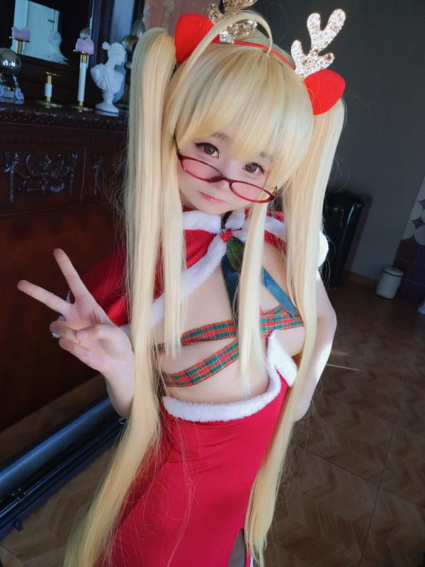    摇摇乐yoyo - Reindeer Marie Rose 圣诞驯鹿装角色扮演，极品美少女大尺度性感私房视觉大片 [104P]第5张图片