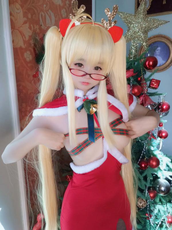    摇摇乐yoyo - Reindeer Marie Rose 圣诞驯鹿装角色扮演，极品美少女大尺度性感私房视觉大片 [104P]第11张图片