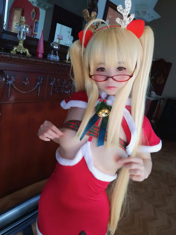    摇摇乐yoyo - Reindeer Marie Rose 圣诞驯鹿装角色扮演，极品美少女大尺度性感私房视觉大片 [104P]第17张图片