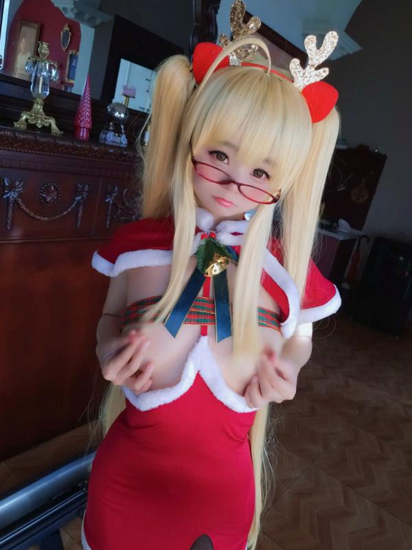    摇摇乐yoyo - Reindeer Marie Rose 圣诞驯鹿装角色扮演，极品美少女大尺度性感私房视觉大片 [104P]第19张图片