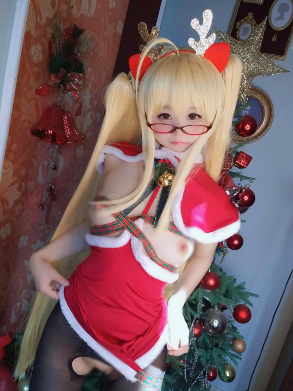   摇摇乐yoyo - Reindeer Marie Rose 圣诞驯鹿装角色扮演，极品美少女大尺度性感私房视觉大片 [104P]第31张图片